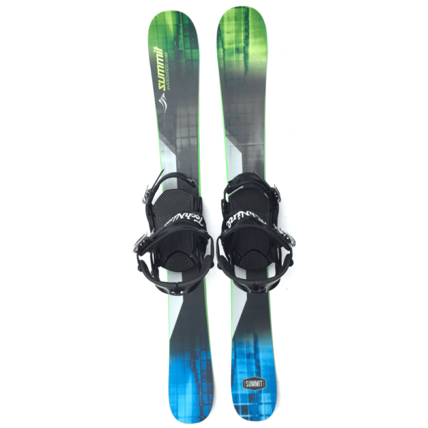 Summit Invertigo 118 cm Skiboards Rocker/Camber with Technine Snowboard Bindings
