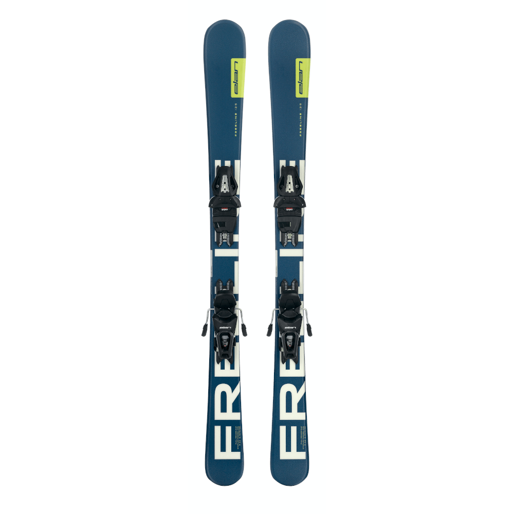 SKIBOARDS Five-Forty 99cm WAVE Ski Blades WITH USED STEP IN SKI BINDINGS 