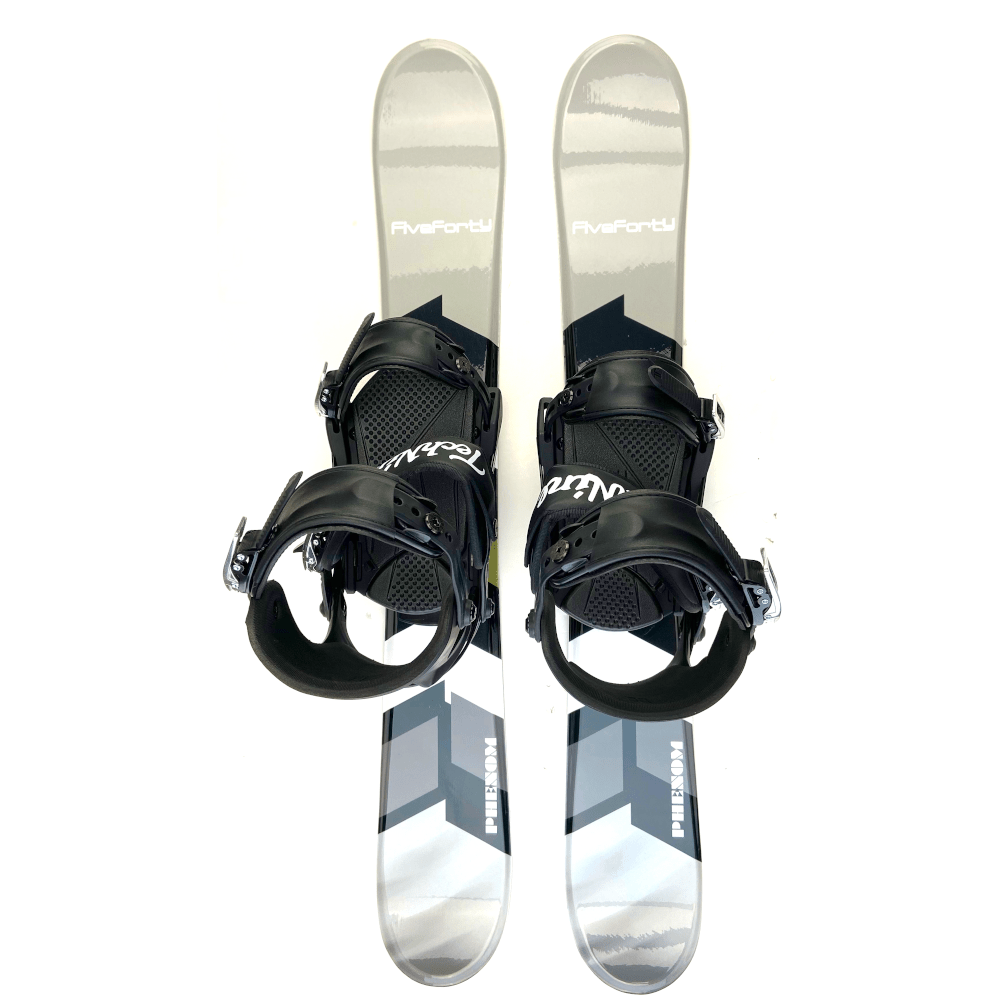 Snowjam Titan 75cm Skiboards Snowblades with Fixed Ski Bindings New 