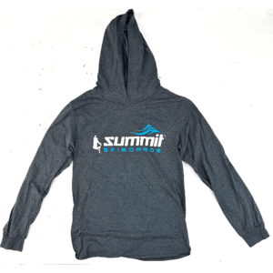Summit Skiboards Grey Logo Hooded Tshirt