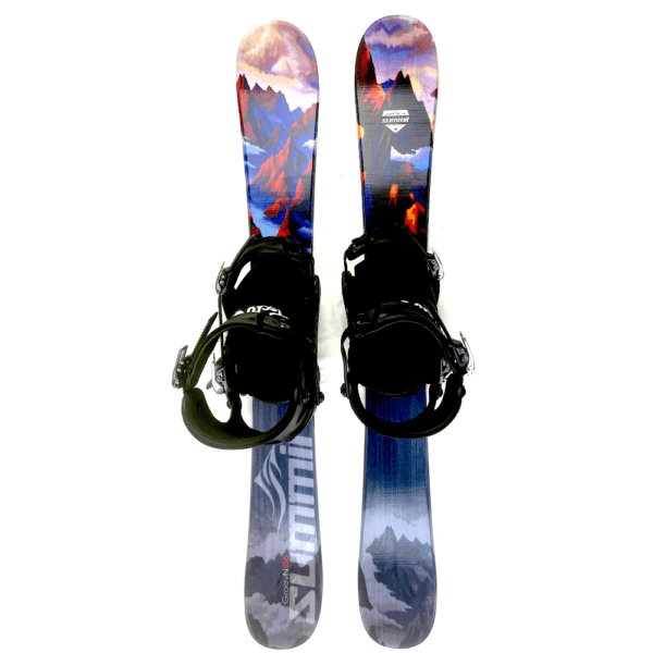 summit skiboards Groovn 106 cm SE Technine Snowboard Bindings