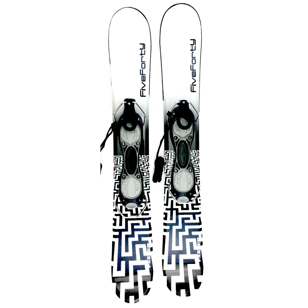 Snowjam Phenom 99 cm Skiboards Snowblades with Fixed Ski Bindings 2020 