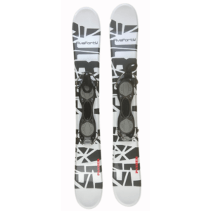 540 panzer 90 cm skiboards with fixed ski boot bindings