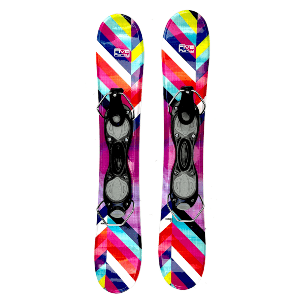 Snowjam Hermes 90 cm skiboards with fixed bindings