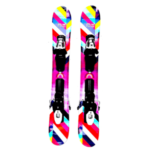 Snowjam Hermes 90 cm skiboards with atomic bindings