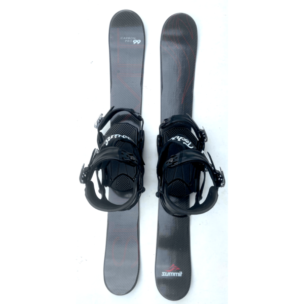 Summit Carbon Pro 99 cm Skiboards Technine Snowboard Bindings
