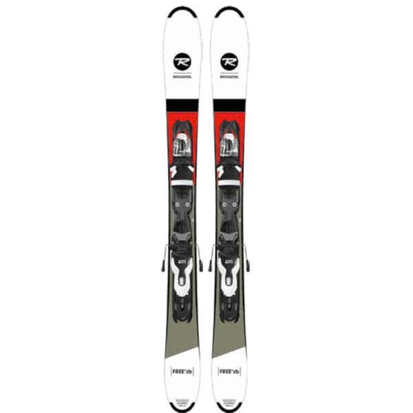 Rossignol Free'zB 118 cm Twin Tip Skiboards with Look Ski Bindings