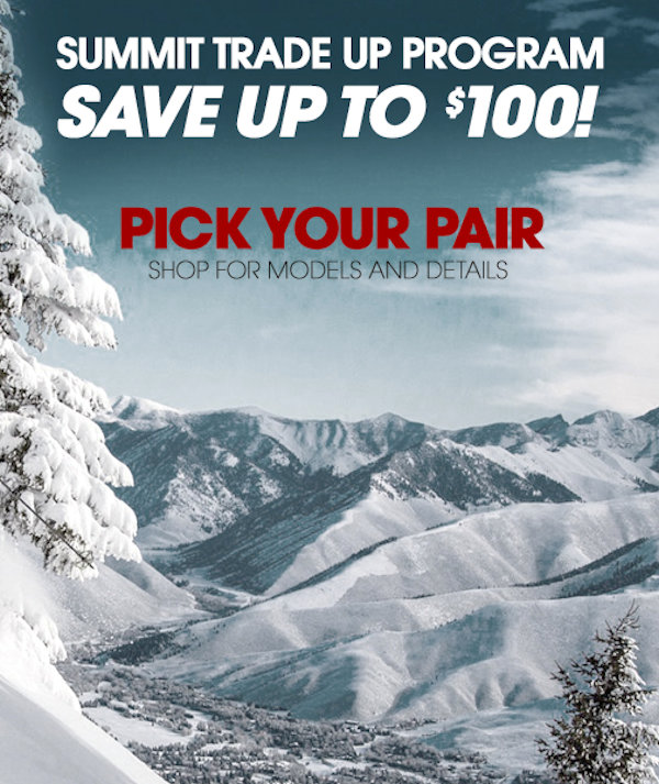 summit skiboards trade up program