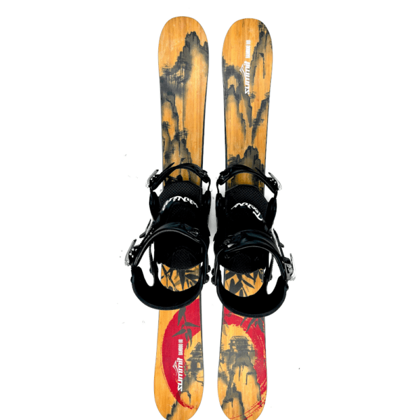 summit bamboo 110 cm skiboards technine SB bindings