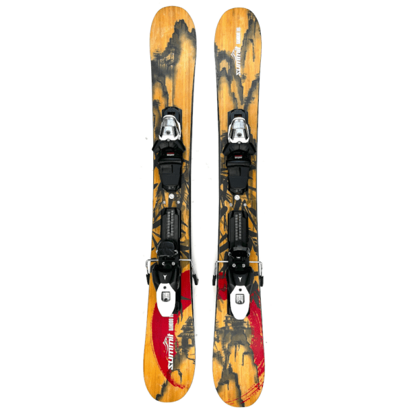Summit Bamboo Pro 110 cm Skiboards Atomic M10 bindings