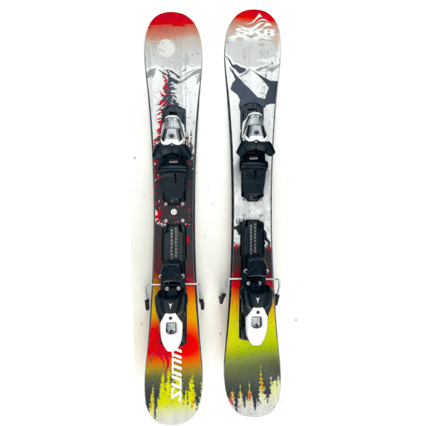 summit sk8 96 cm skiboards atomic bindings