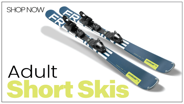 Adult short skis