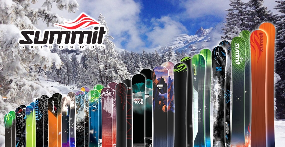 summit skiboards banner 22/23 lineup
