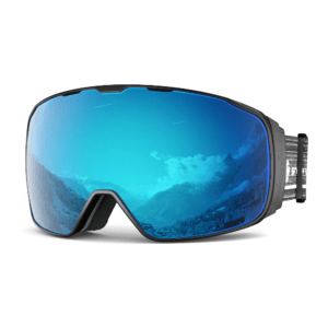 snowledge cyklone black blue goggles