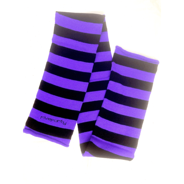 Purple black scarf by five forty