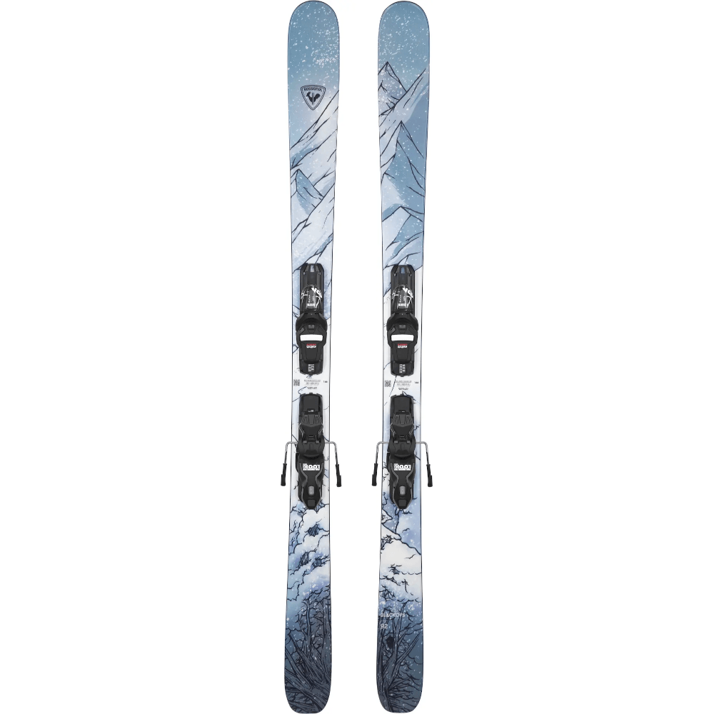 Rossignol Black Ops 92 136 cm Adult Short Skis