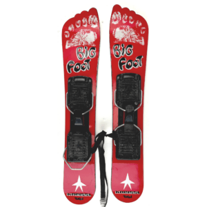Kneissl Big Foot Skiboards Red with bindings