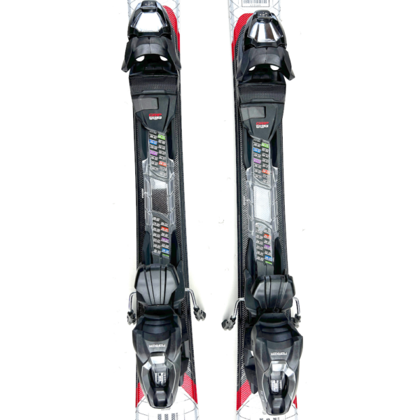 K2 adult skis Strike 124cm bindings