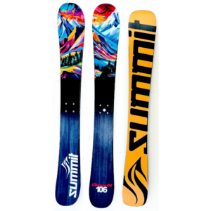 Summit Groovn 106 skiboards topbottom