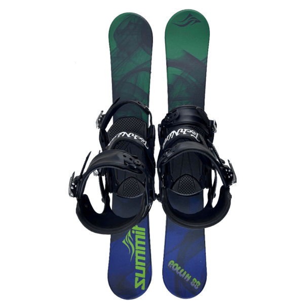 summit rollin 88 cm skiboards with technine bindings