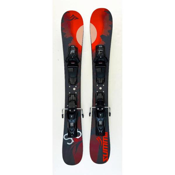 summit Sk8 96 RT skiboards with atomic bindings