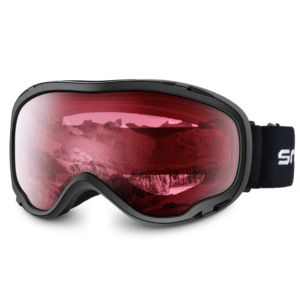 Snowledge Glacier Black Rose Ski Goggles