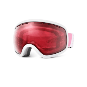 Snowledge Icyvanes White Frame Rose silver lens goggles