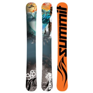 Summit Sk8 96 rocker camber skiboards 26