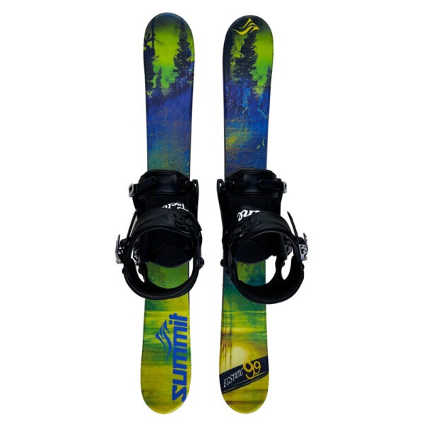 Summit Ecstatic 99 cm Skiboards with Technine Snowboard bindings