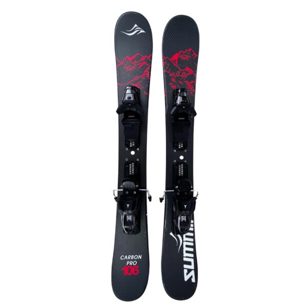Summit Carbon Pro 106 cm skiboards rocker camber with atomic m10 bindings