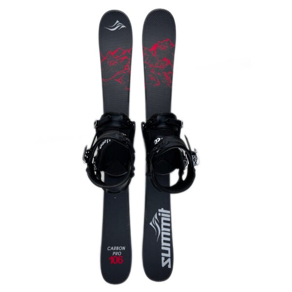 Summit Skiboards Carbon Pro 106 cm with Technine Snowboard Bindings