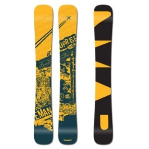 Eman Uprise 104 cm skiboards with tyrolia bindings