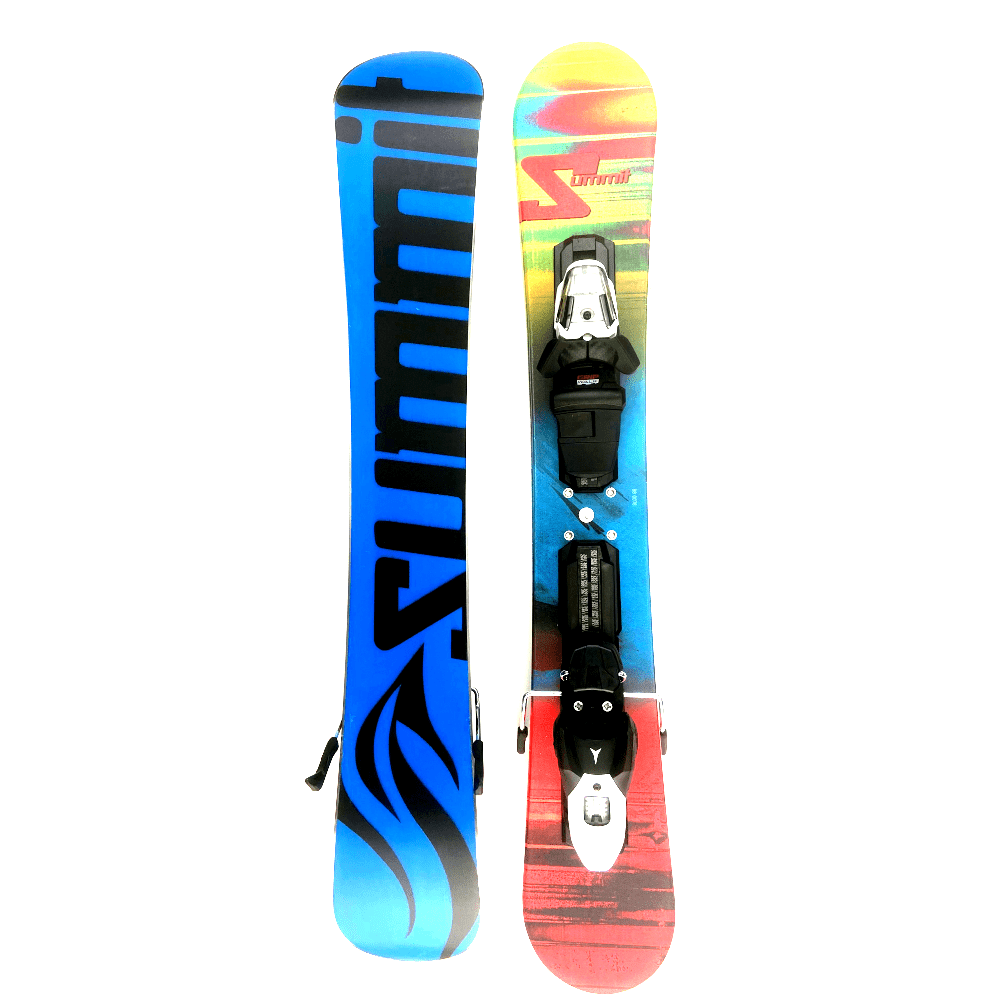 Summit 88cm skiboards with atomic bindings demo base