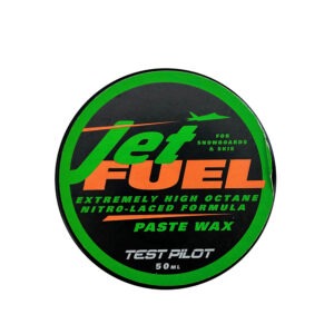 Test pilot Jet fuel rub on wax