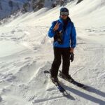 Enjoying a great day on skiboards