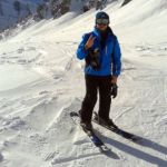 Enjoying a great day on skiboards